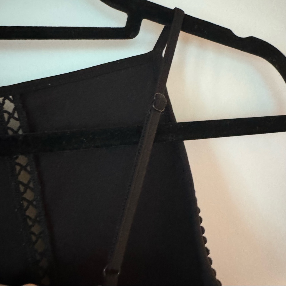 Black High-Neck Bodysuit - Picture 8 of 11